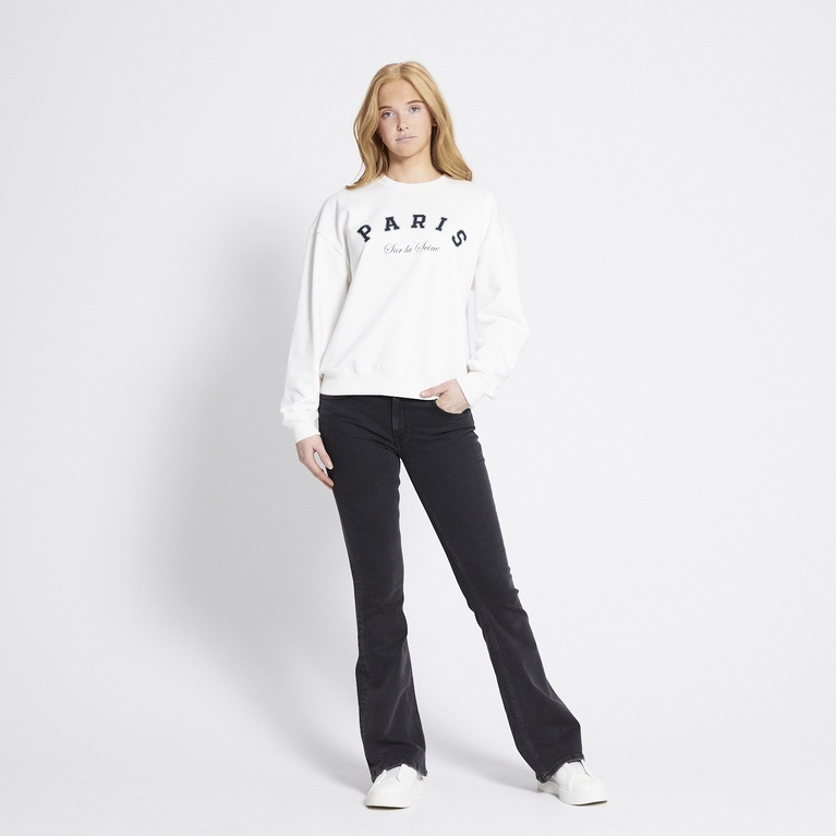 Printed sweatshirt "New Crew Print" Offwhite 3